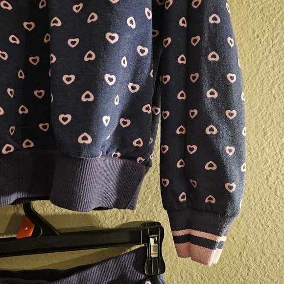 Madden Girl Navy and Pink Kids Matching Set - Picture 6 of 10